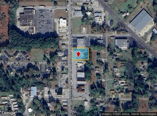 702 N Brown St, Chadbourn, NC Parcel Map