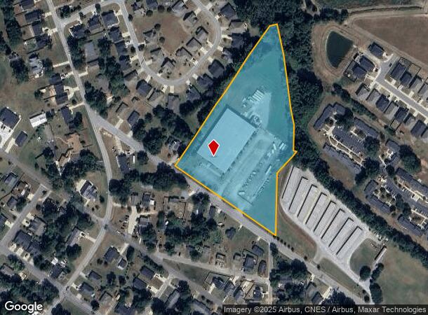 402 W Martin St, Benson, NC Parcel Map