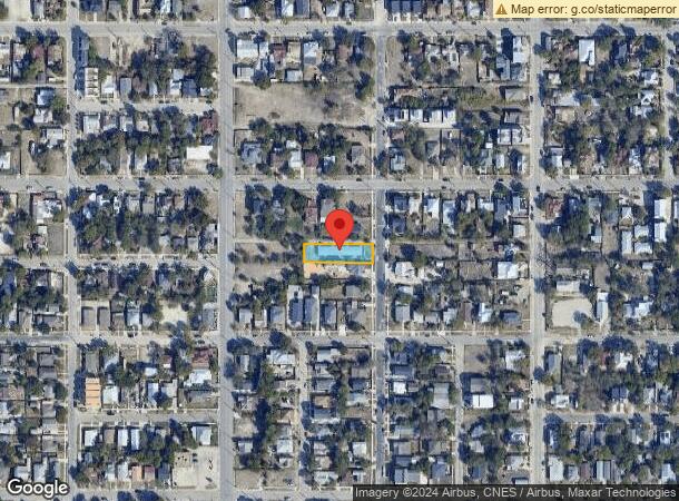  315 S Olive St, San Antonio, TX Parcel Map