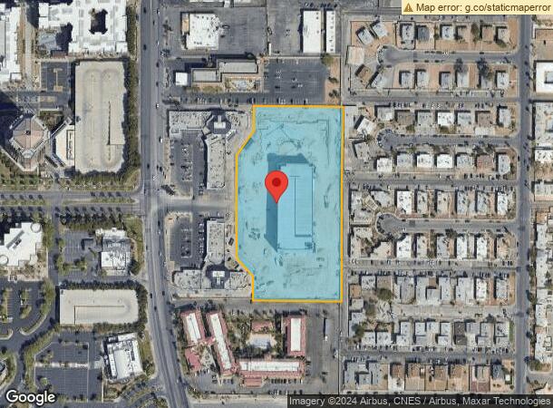  3930 Paradise Rd, Las Vegas, NV Parcel Map