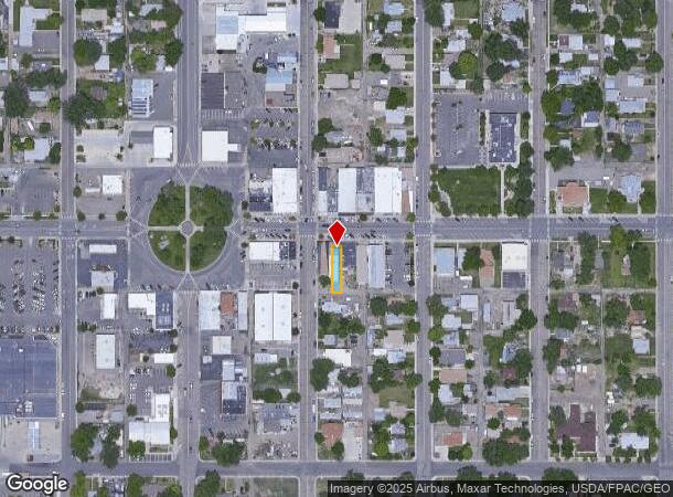 206 E Aspen Ave, Fruita, CO Parcel Map