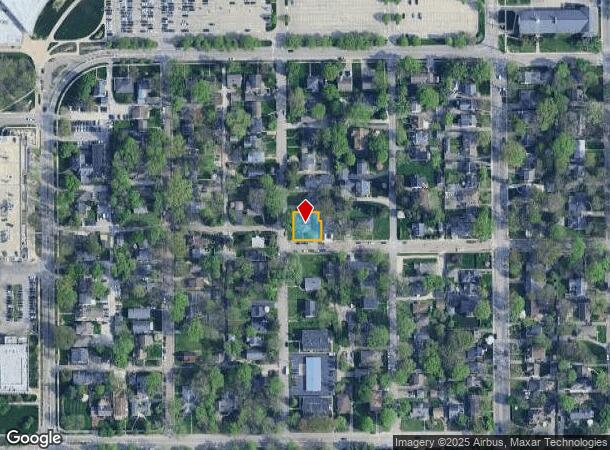 398 W 47Th St, Indianapolis, IN Parcel Map