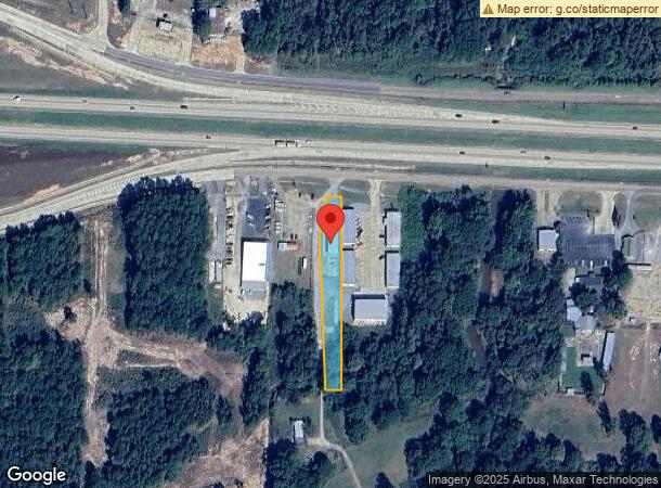  2799 S Service Rd W, Ruston, LA Parcel Map