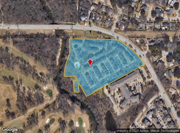  6100 Glenview Dr, North Richland Hills, TX Parcel Map