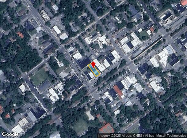  132 Nw Broad St, Southern Pines, NC Parcel Map