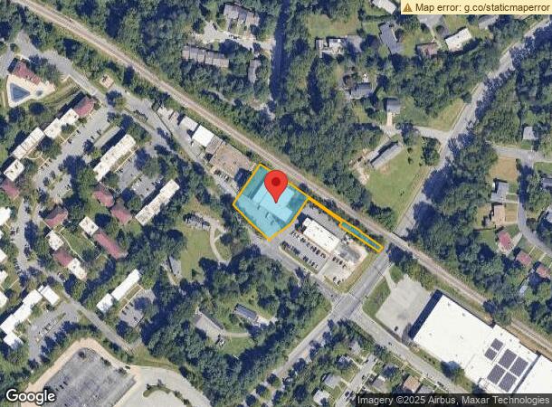  5 Greenwood Pl, Pikesville, MD Parcel Map