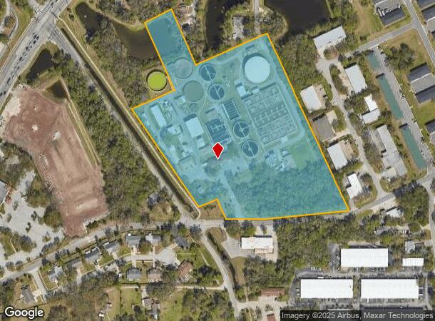 817 Oak St, Port Orange, FL Parcel Map