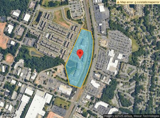  1226 Bexton St, Charlotte, NC Parcel Map