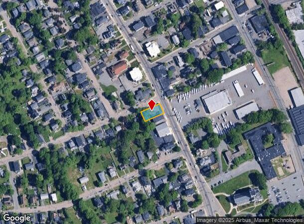  664 N Main St, Brockton, MA Parcel Map