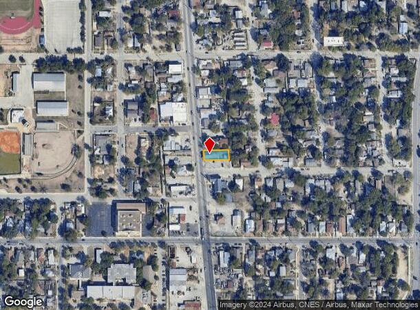  3434 S Flores St, San Antonio, TX Parcel Map