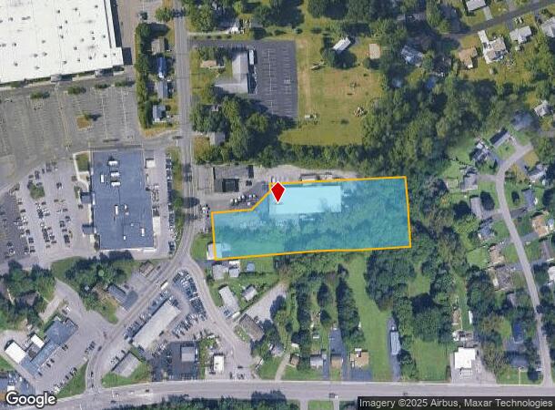  933 Church St, Syracuse, NY Parcel Map