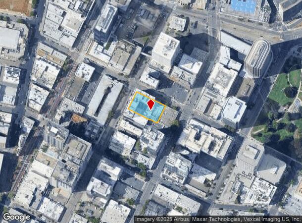 1814 Franklin St, Oakland, CA Parcel Map
