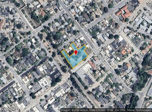  1422 Monterey St, San Luis Obispo, CA Parcel Map