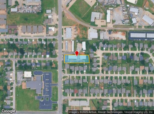 2230 N Janeway Ave, Moore, OK Parcel Map