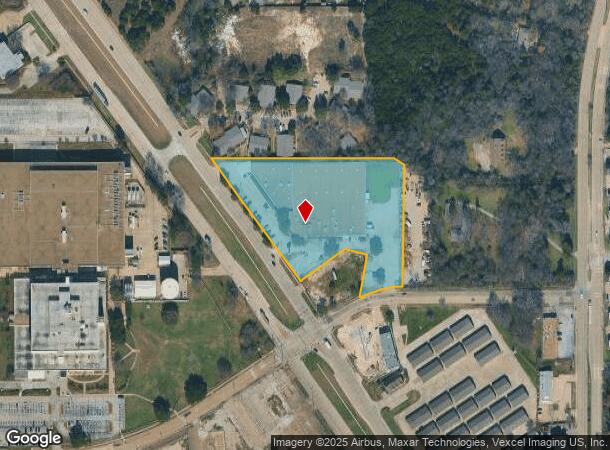  3920 S Walton Walker Blvd, Dallas, TX Parcel Map