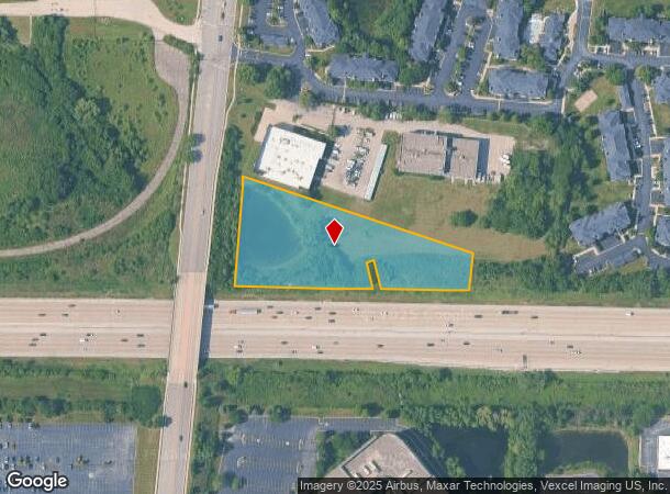 Washington St, Naperville, IL Parcel Map