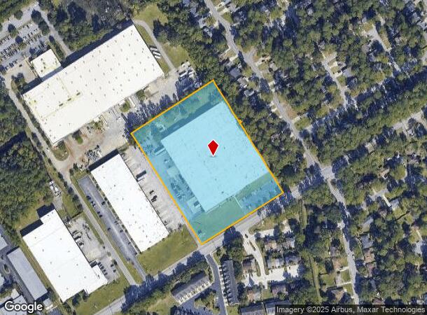  730 King George Blvd, Savannah, GA Parcel Map