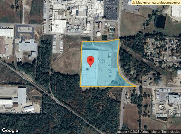  500 Industrial Blvd, Russellville, AR Parcel Map