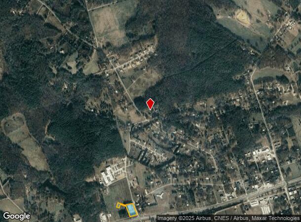  35 Colbert School Rd, Colbert, GA Parcel Map