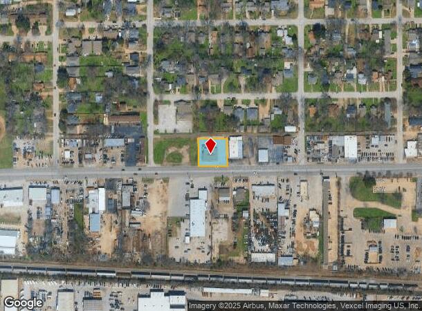 931 W Division St, Arlington, TX Parcel Map