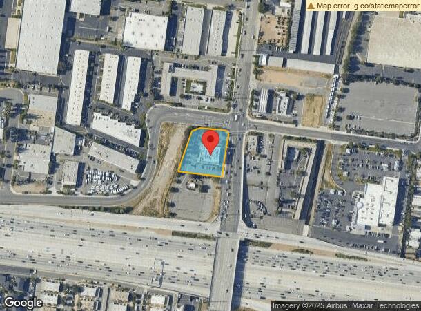  110 N Lincoln Ave, Corona, CA Parcel Map