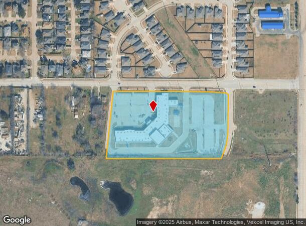  1441 E Fishcreek Rd, Grand Prairie, TX Parcel Map