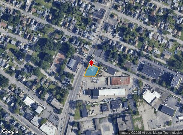  736 N Broadway, East Providence, RI Parcel Map