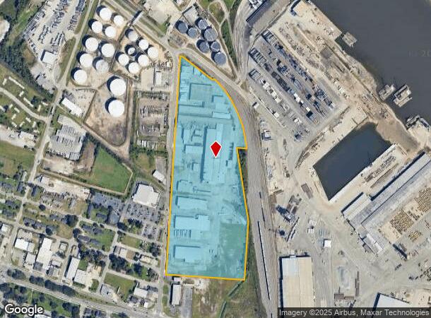  600 E Lathrop Ave, Savannah, GA Parcel Map