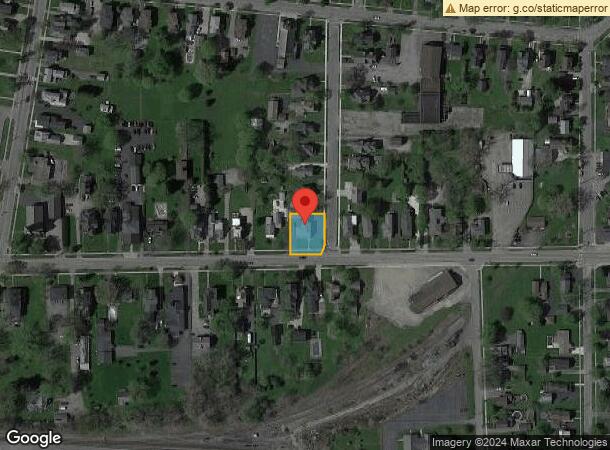  167 Main St, Attica, NY Parcel Map