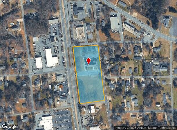  1601 S Cannon Blvd, Kannapolis, NC Parcel Map