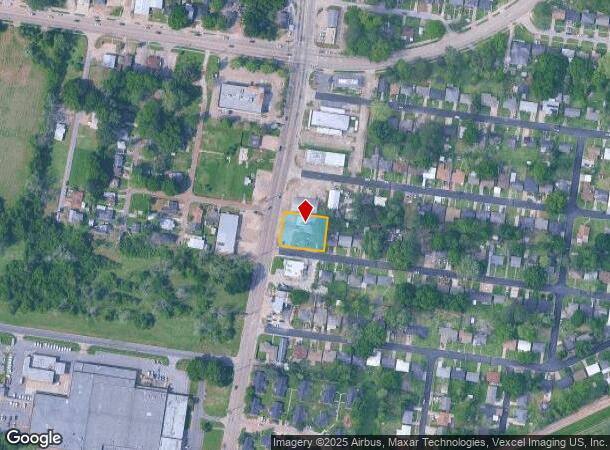 1302 Moss St, Lafayette, LA Parcel Map