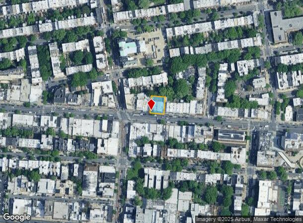  1307 Fulton St, Brooklyn, NY Parcel Map
