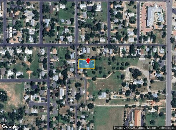 907 Hill St, Fredericksburg, TX Parcel Map