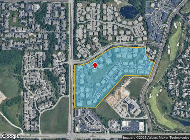  6705 W 141St St, Overland Park, KS Parcel Map