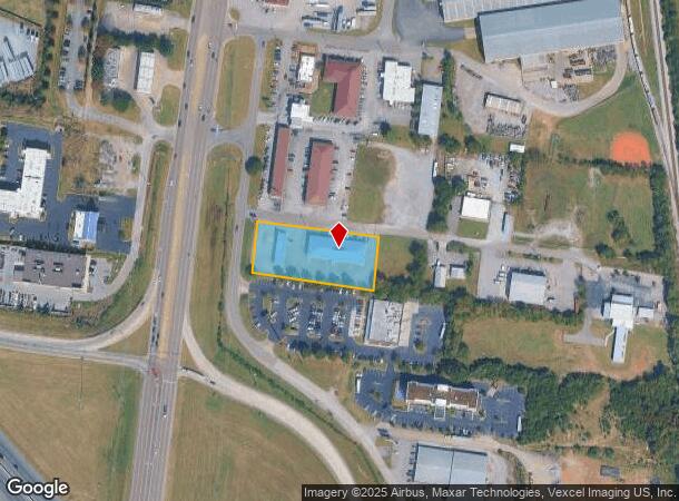  2029 S Church St, Murfreesboro, TN Parcel Map