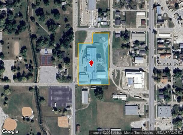 913 Evelyn St, Perry, IA Parcel Map