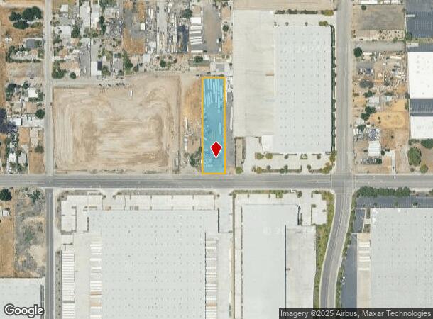  536 E Central Ave, San Bernardino, CA Parcel Map