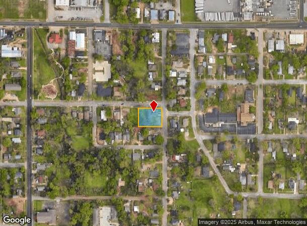 201 S Baxter Ave, Tyler, TX Parcel Map