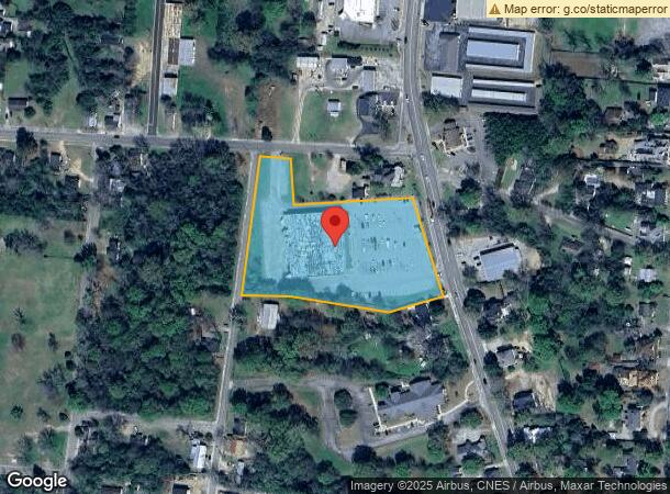  306 S Harris St, Sandersville, GA Parcel Map