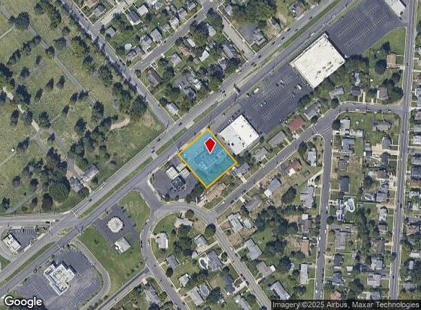 933 W Route 130 N, Burlington, NJ Parcel Map