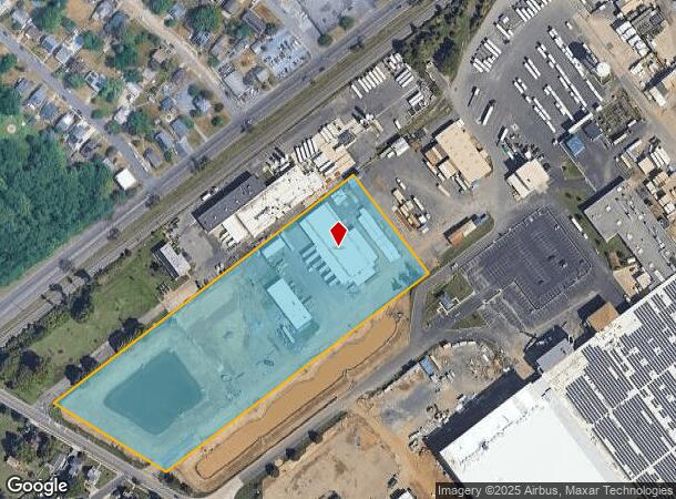 602 Union Landing Rd, Cinnaminson, NJ Parcel Map