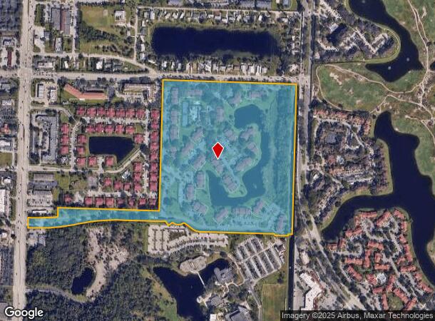  4200 Community Dr, West Palm Beach, FL Parcel Map