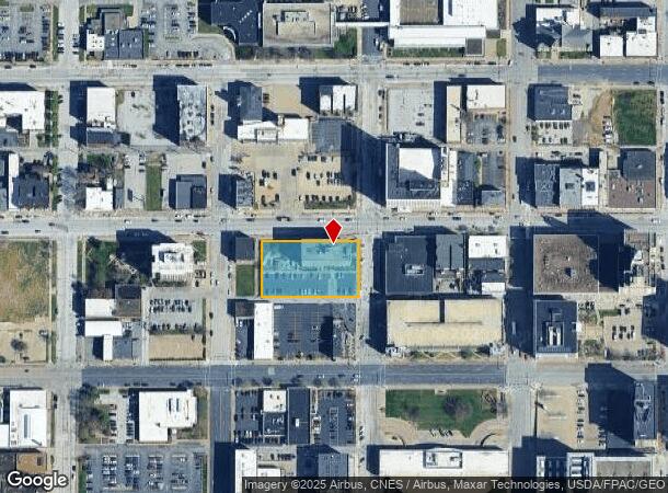 401 W 3Rd St, Davenport, IA Parcel Map