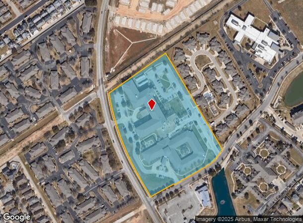 2294 E Common St, New Braunfels, TX Parcel Map