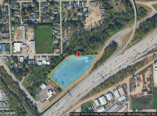  8505 South Loop E, Houston, TX Parcel Map
