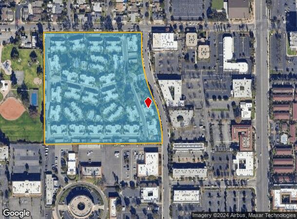  734 Parkcenter Dr, Santa Ana, CA Parcel Map