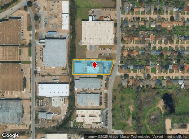 501 Duncan Perry Rd, Arlington, TX Parcel Map