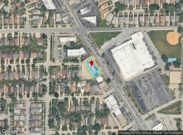  8970 N Milwaukee Ave, Niles, IL Parcel Map