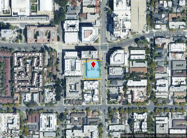  253 S Los Robles Ave, Pasadena, CA Parcel Map
