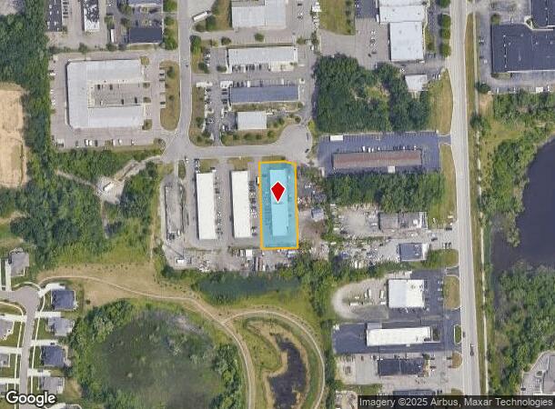 3310 New Farm Ct, Commerce Township, MI Parcel Map